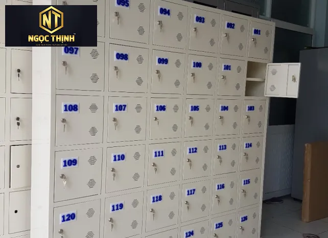 Tủ giày bằng sắt sơn tĩnh điện 36 khoang cánh sắt mở 72 ngăn 306C6KG Tủ giày bằng sắt sơn tĩnh điện 36 khoang cánh sắt mở 72 ngăn 306C6KG